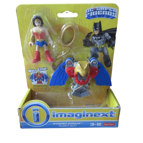 Fisher Price Imaginext DC Super Friends - Wonder Woman & Flight Suit - Picture 1 of 5